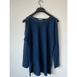 Wrangler Women’s Blue Long Sleeve Blouse (Size M)